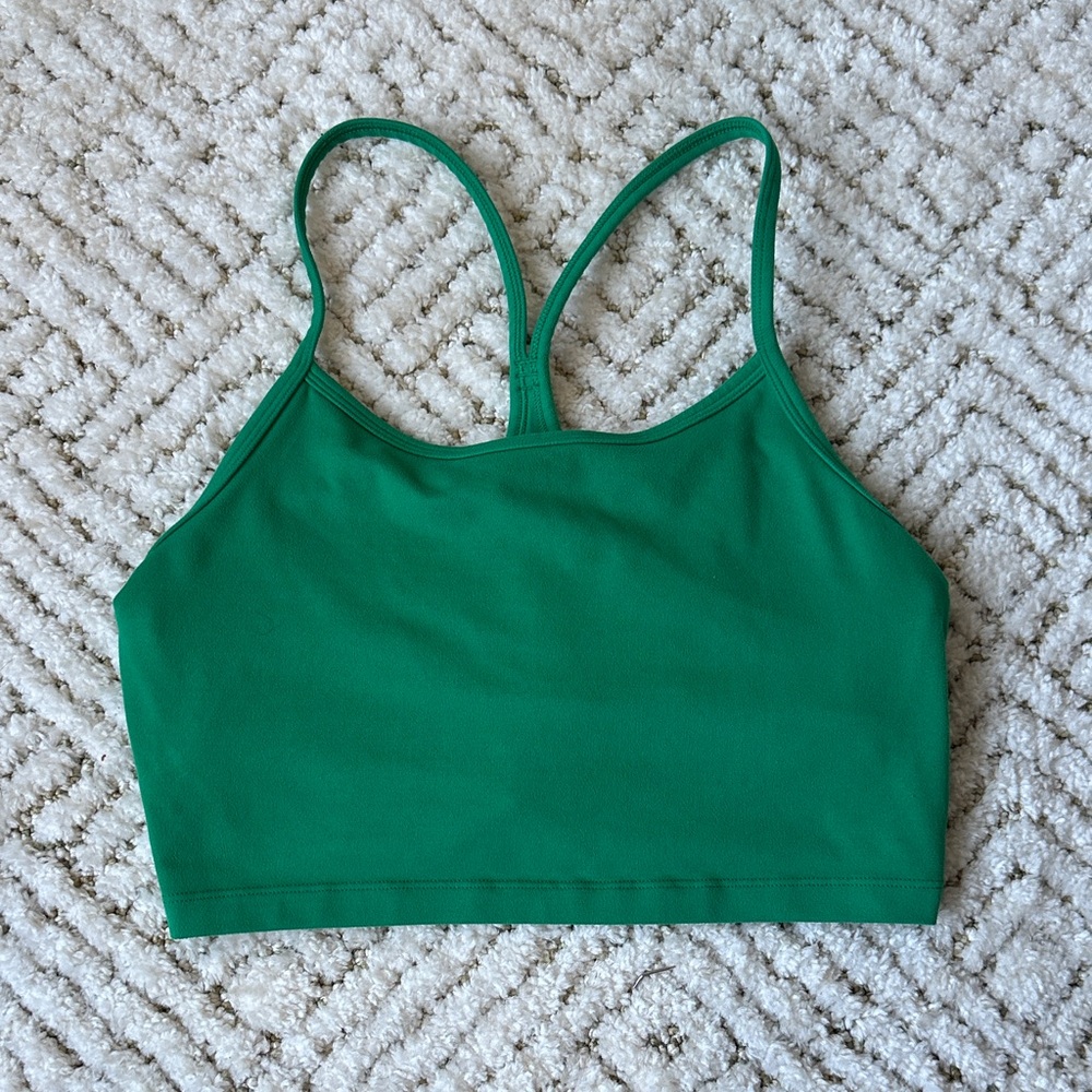 Aerie Offline Green Sports Bra